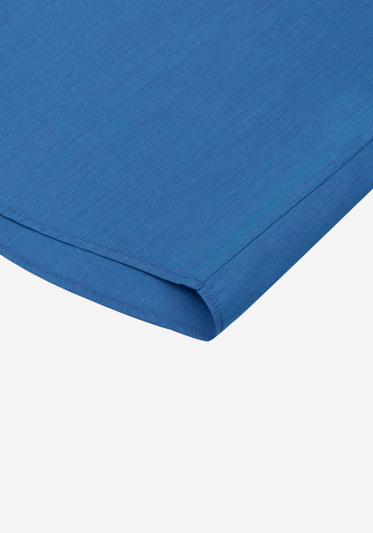 Deep Blue Poplin Shirt