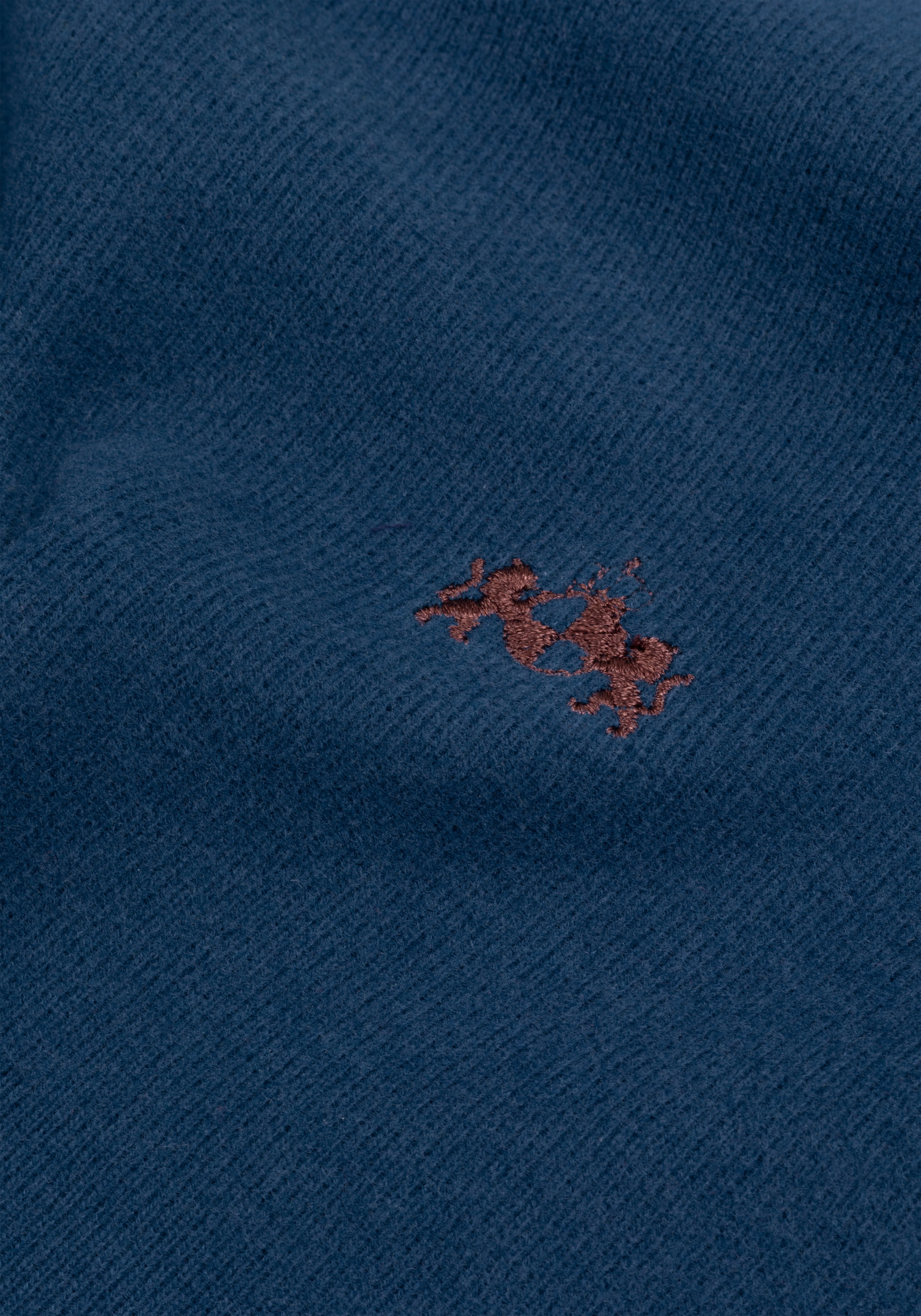 Midnight Indigo Cotton Sweatshirt