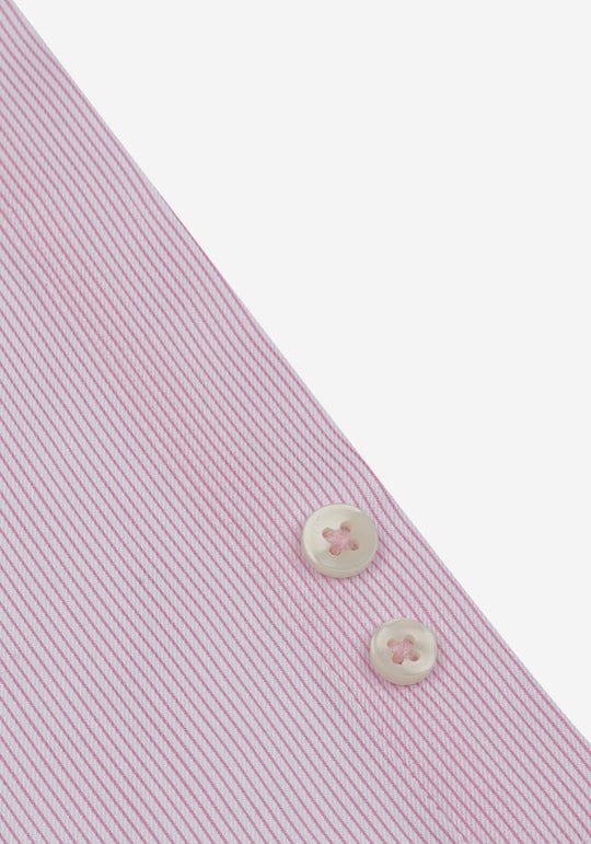 Frosted Rose Stripe Signature Twill Shirt