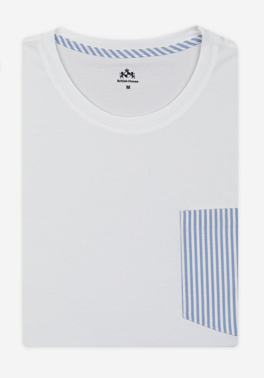 White Ice Blue T-Shirt