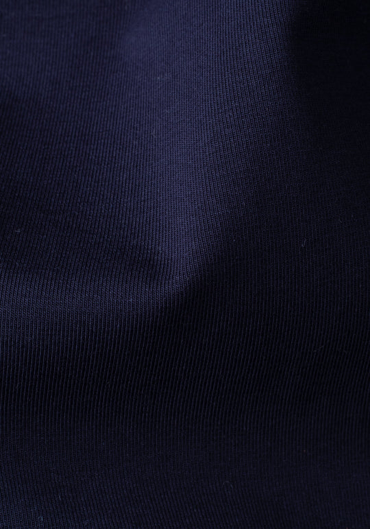 Dim Navy Cotton Undershirt - Short Sleeve