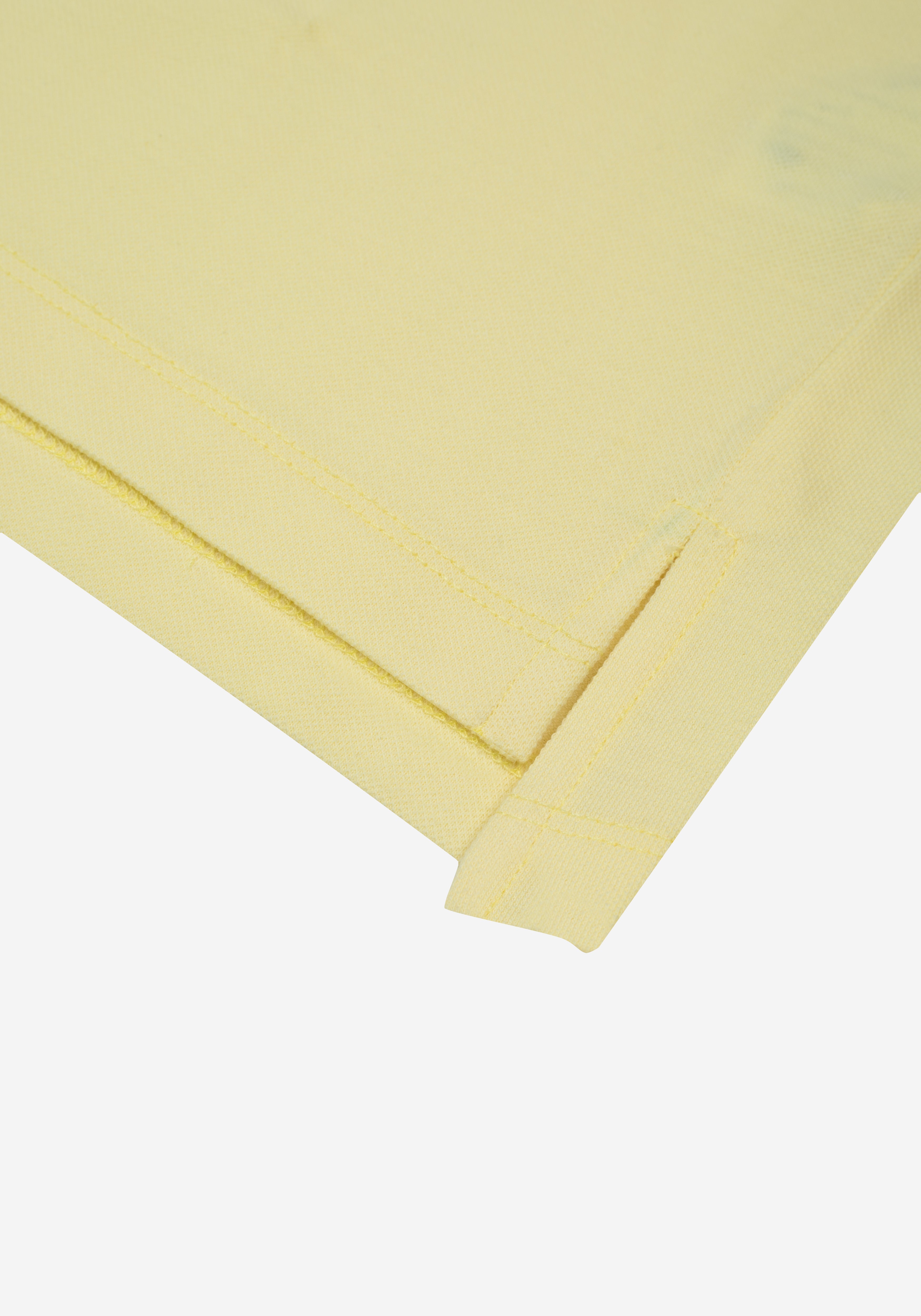 Blaze Yellow Cotton Polo Shirt