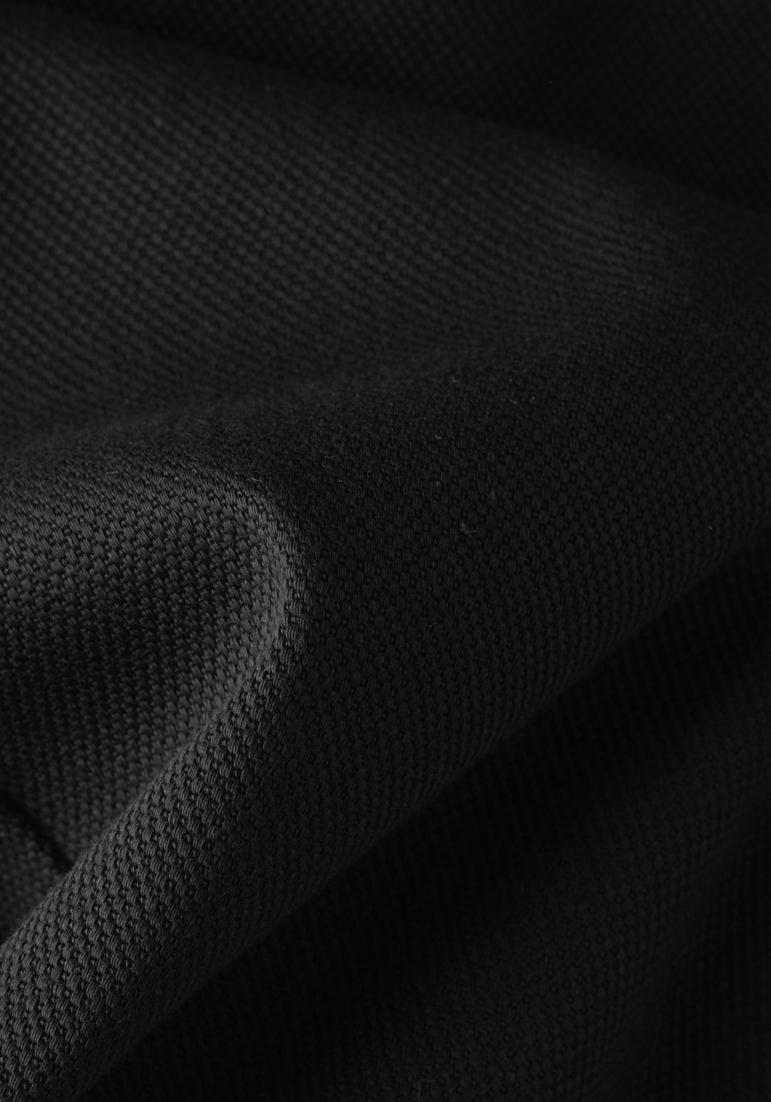 Vanta Black Piqué Gabardine