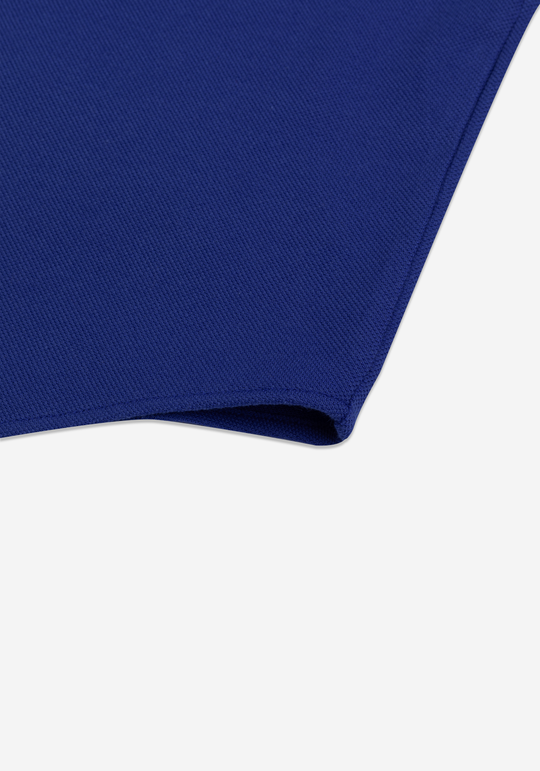 Royal Blue Piqué Shirt