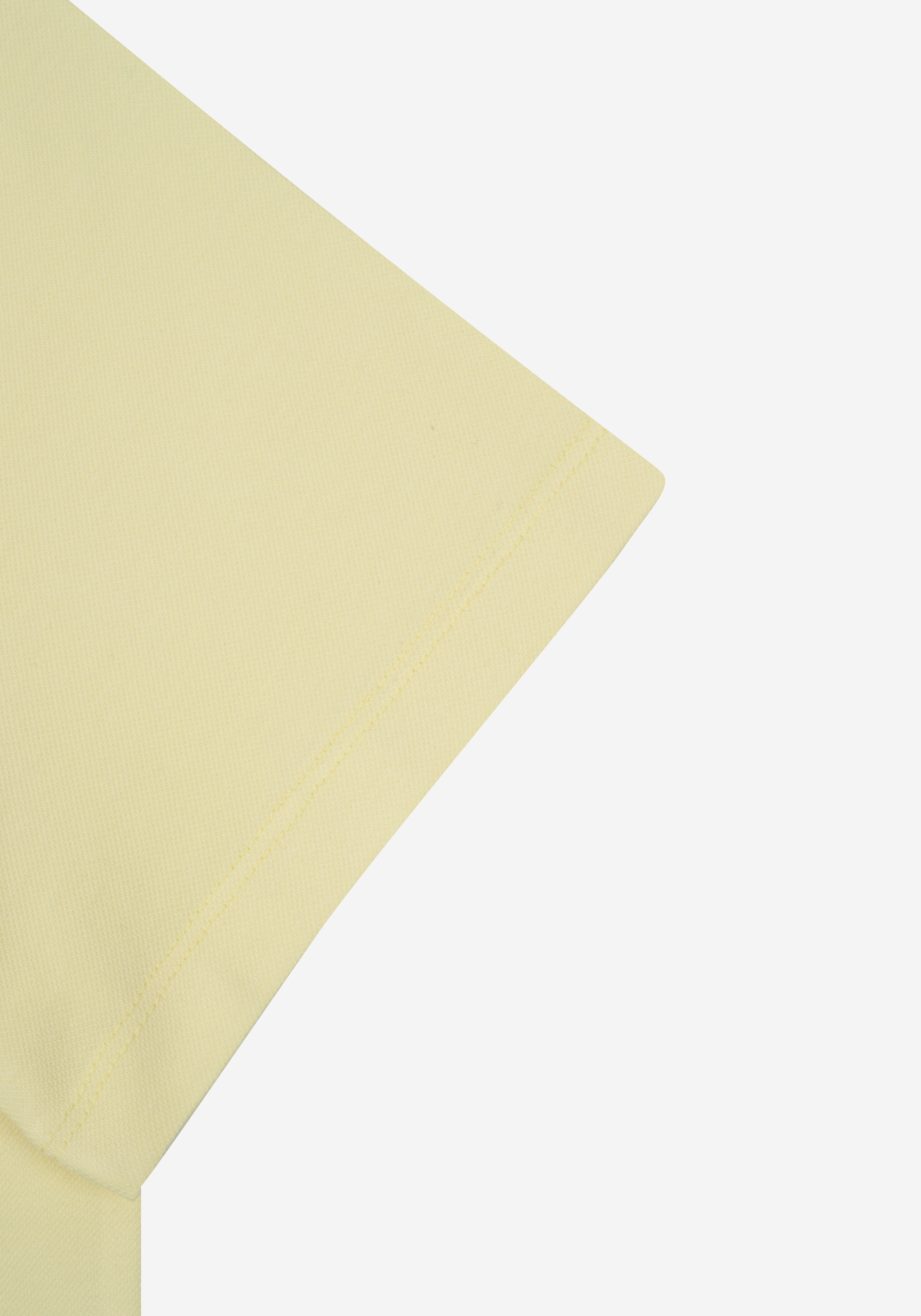 Blaze Yellow Cotton Polo Shirt