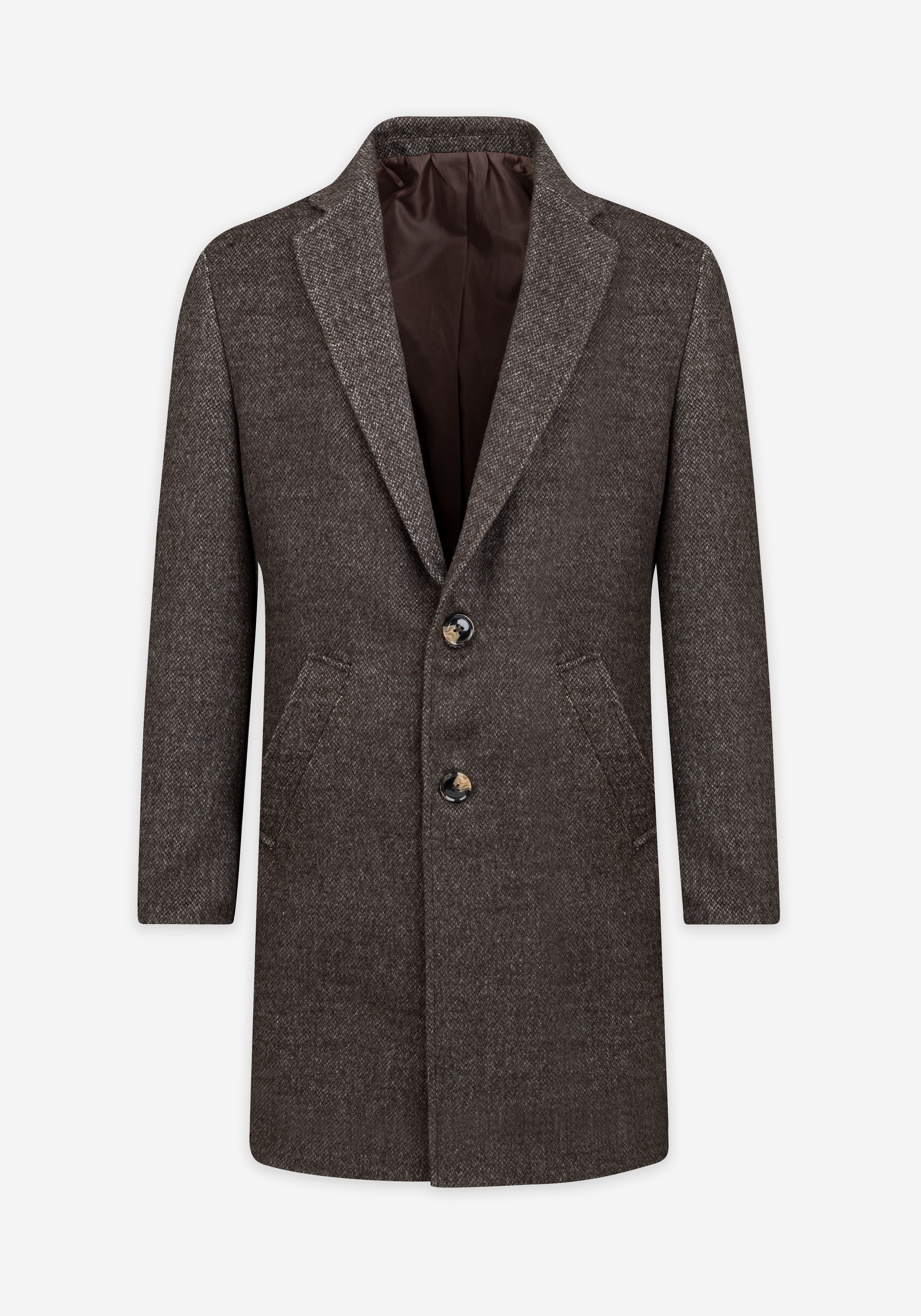 Cocoa Brown Poly Coat