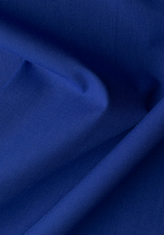 Vivid Blue Poplin Shirt