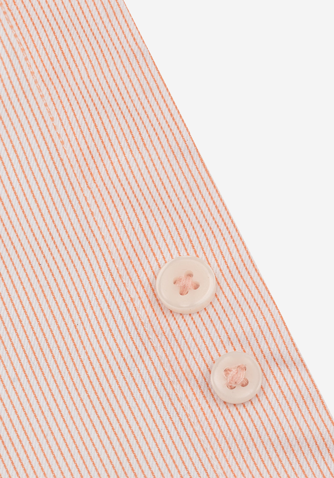 Pale Orange Stripe Signature Twill Shirt