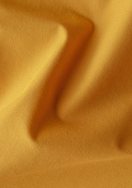 Ochre Yellow Piece-Dyed Shirt
