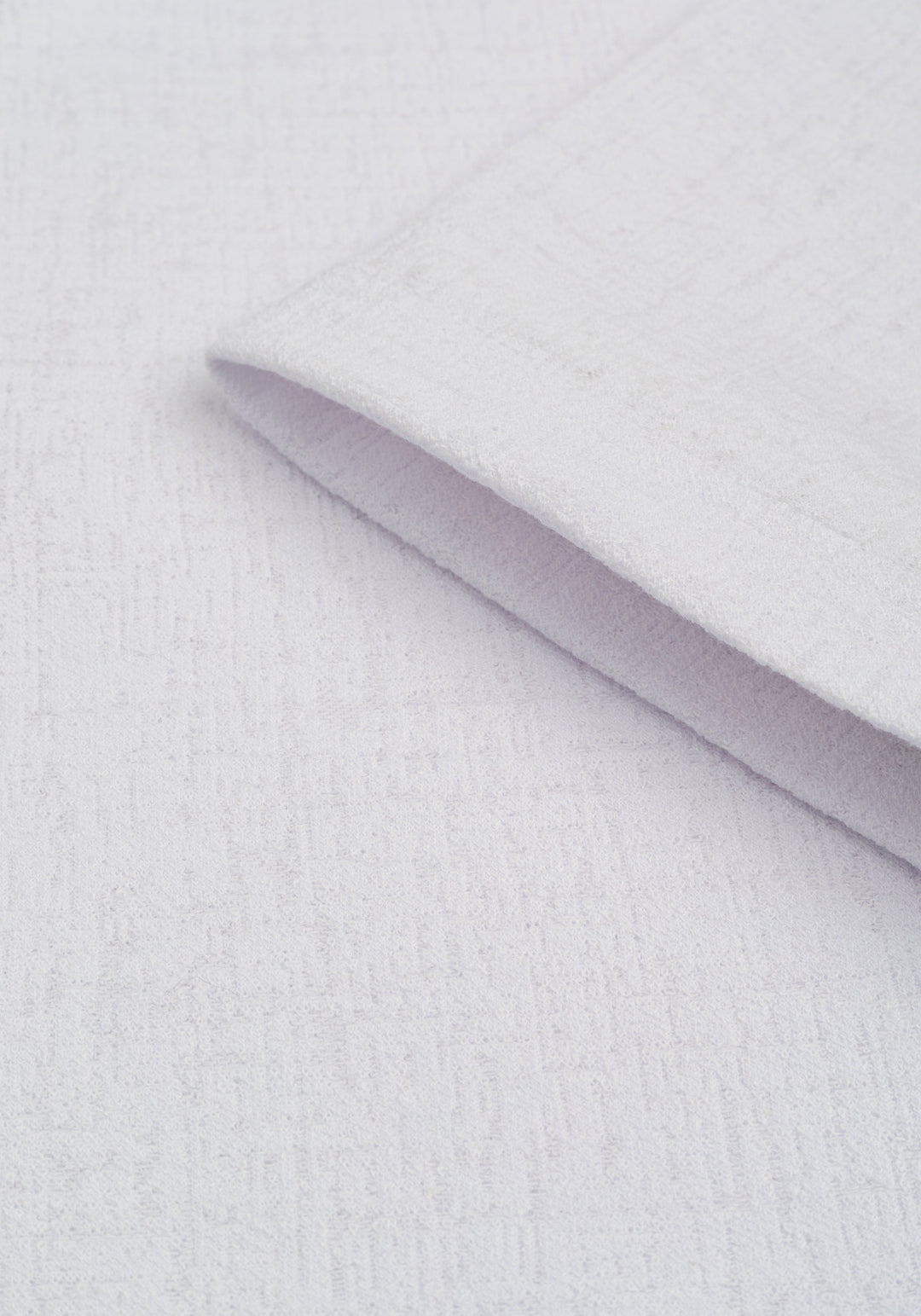 Feather White Jacquard Polo Shirt
