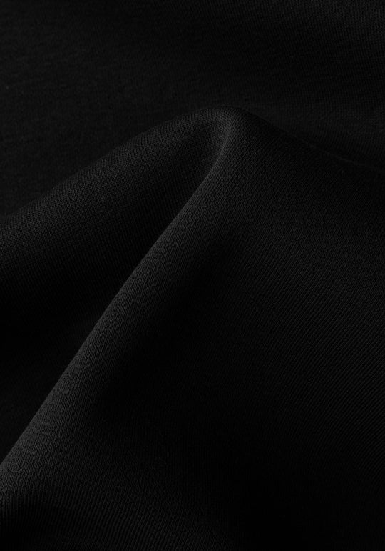True Black Cotton Sweatshirt