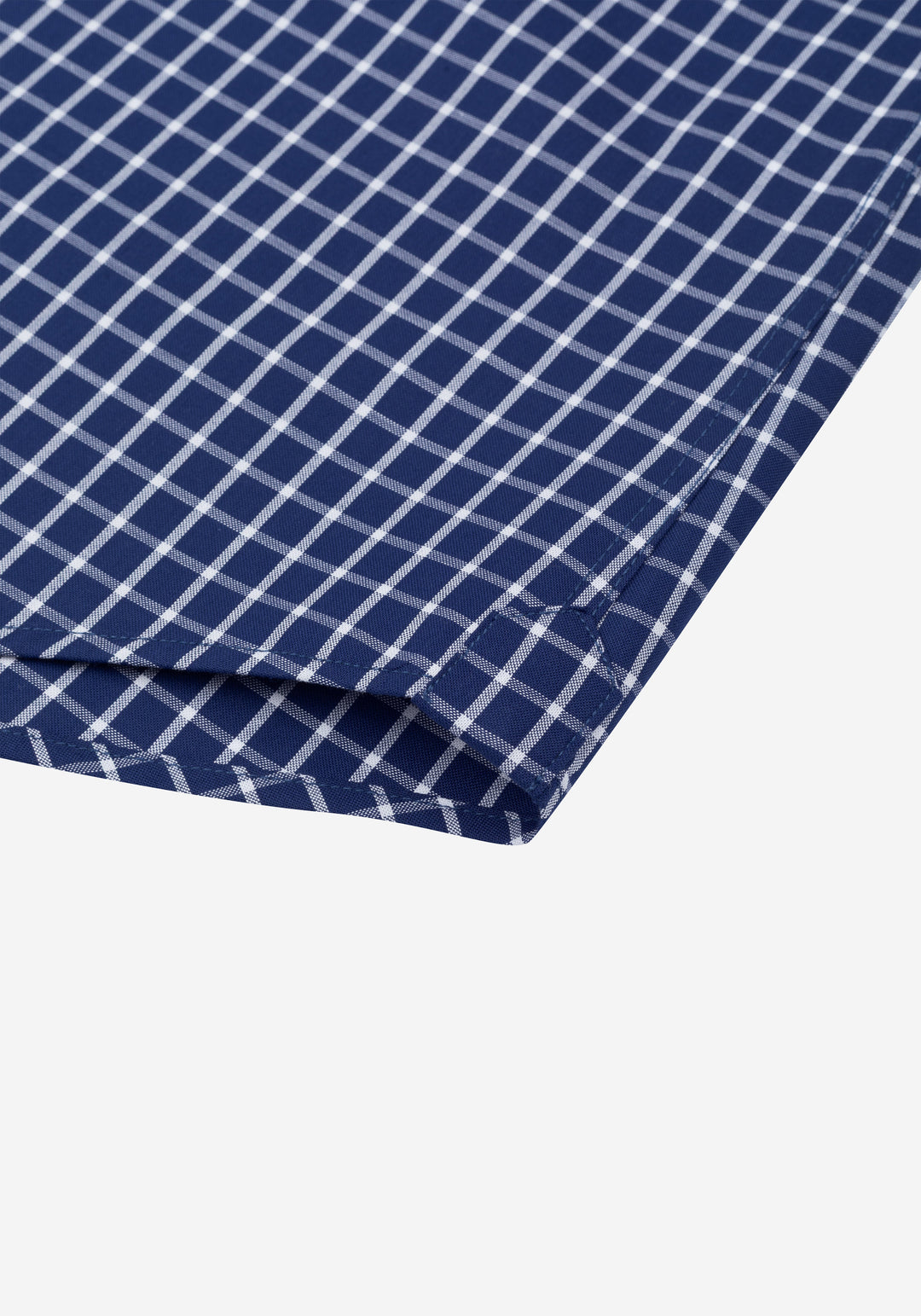 Windsor Navy Checked Poplin Shirt