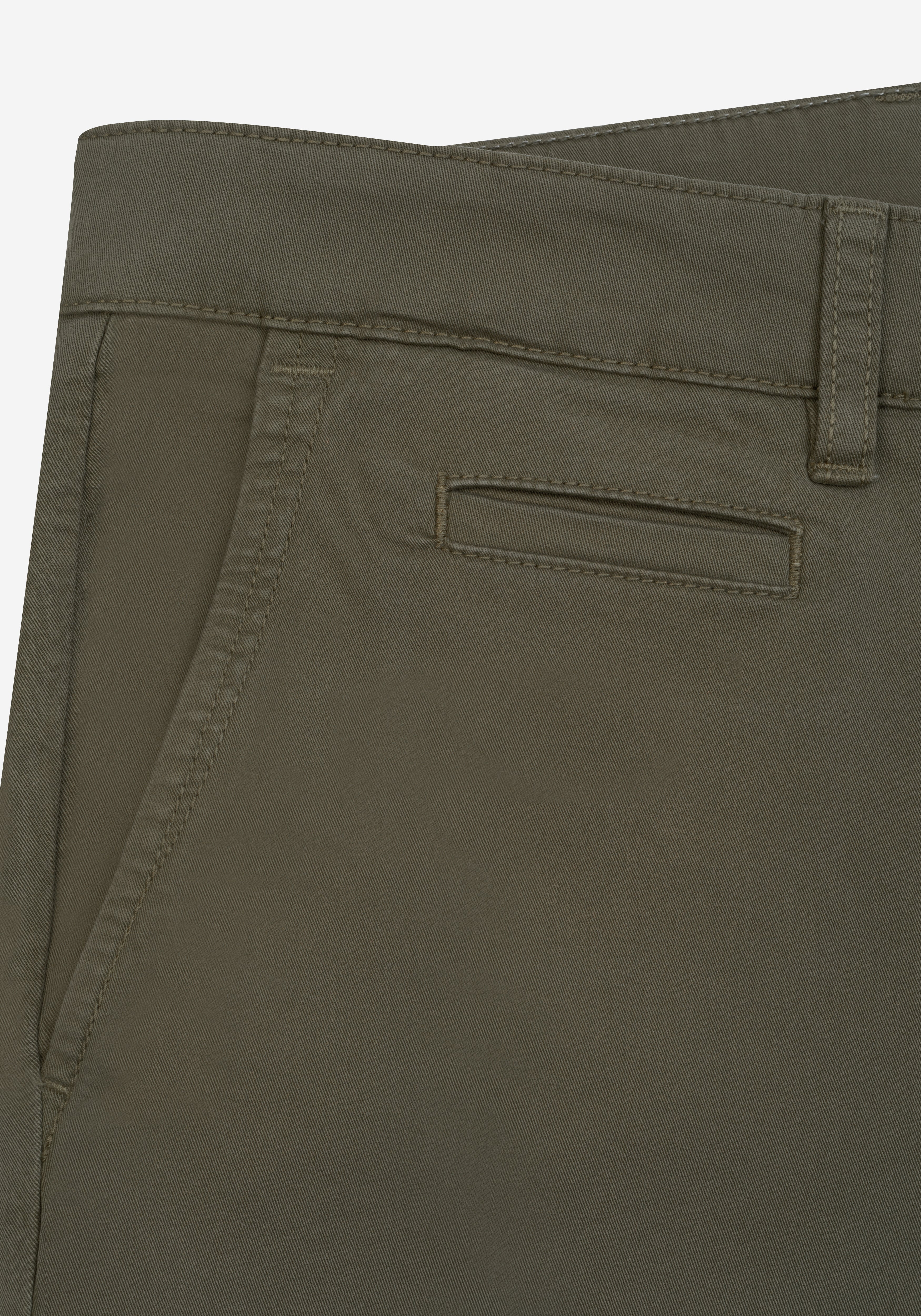Moss Olive Gabardine