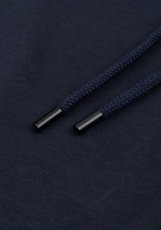 True Navy Cotton Short