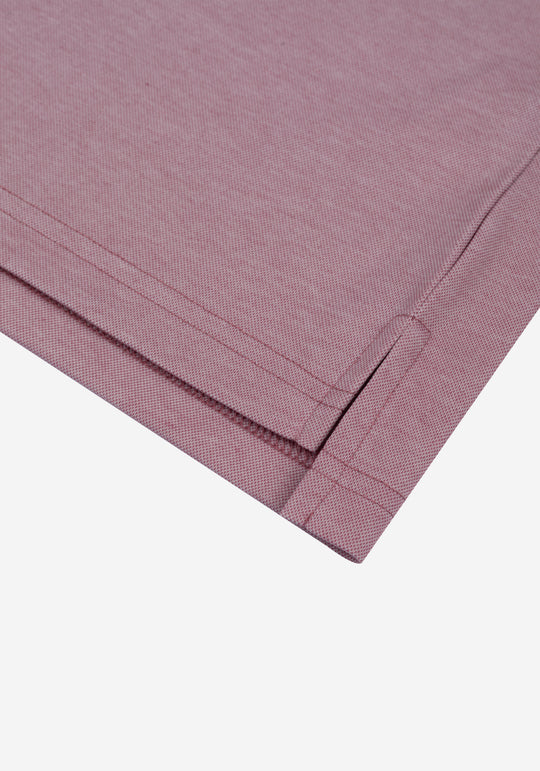 Dusty Rose Cotton Polo