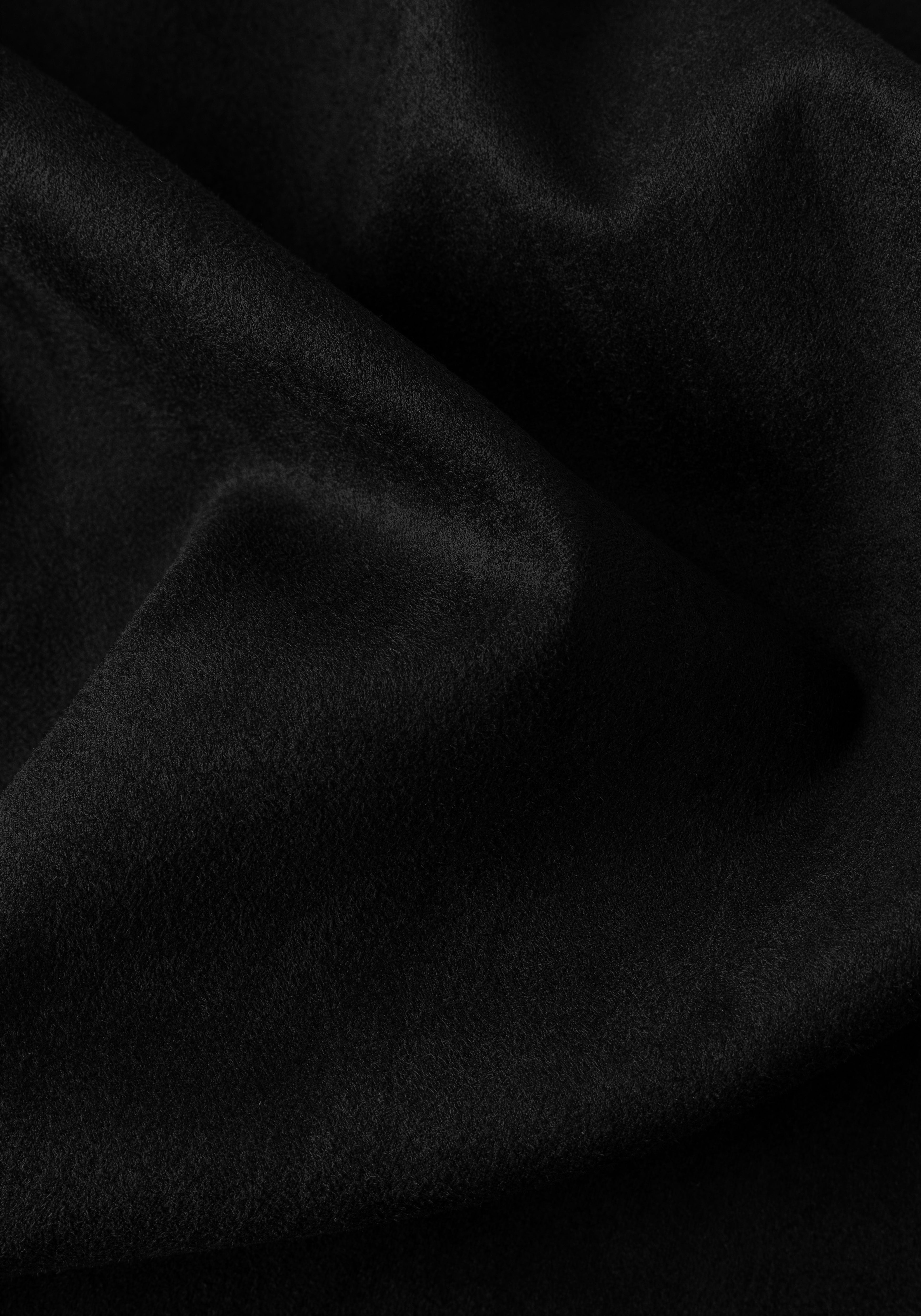 Raven Black Suede Jacket