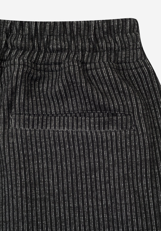 Ink Black Stripe B-Stretch Urban Trousers