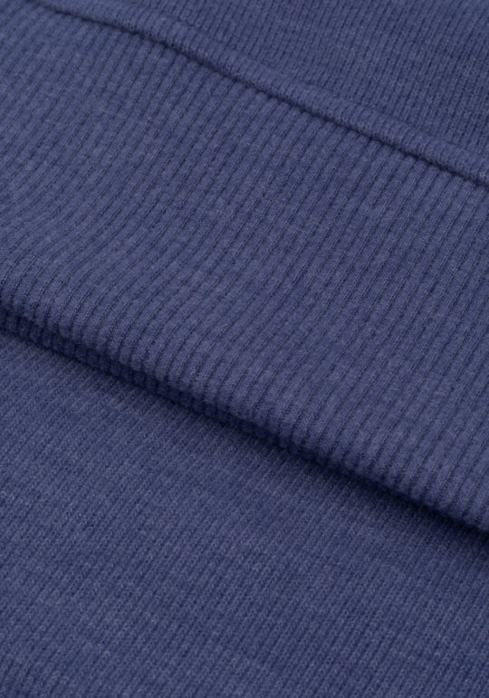 Slate Blue Cotton Sweatshirt