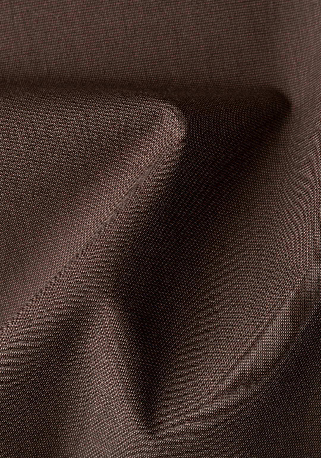 Coffee Brown Poplin Shirt