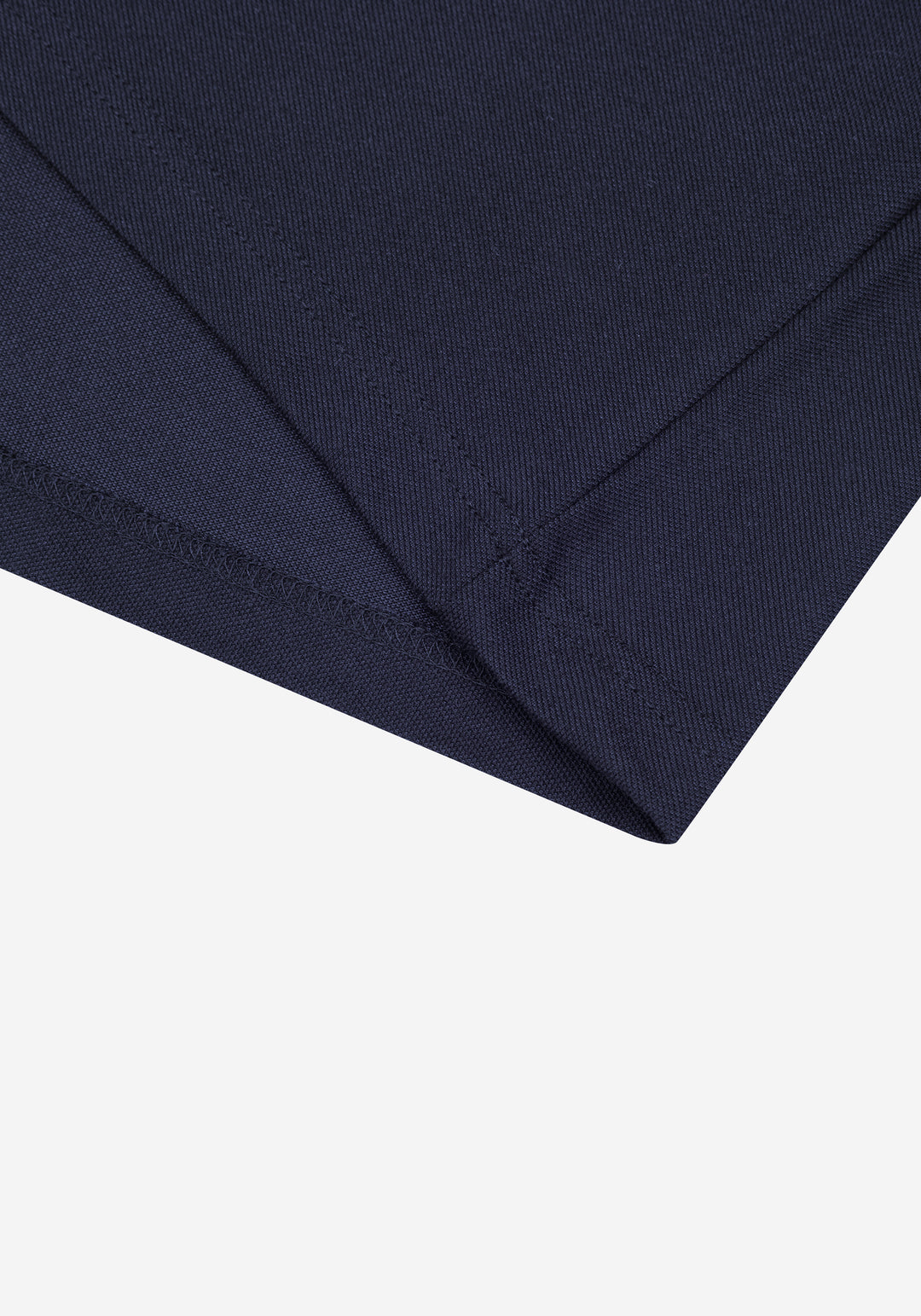 Midnight Navy Cotton Polo Shirt