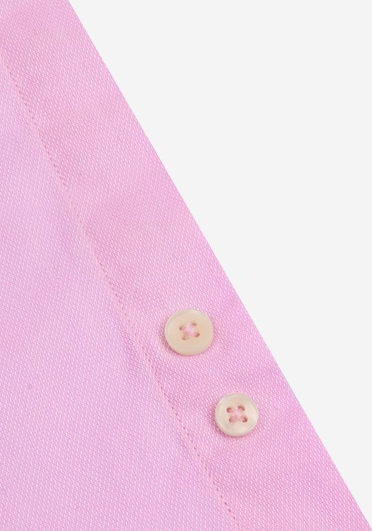 Powder Pink Washed Oxford Shirt