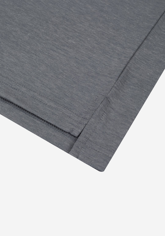 Light Grey Cotton Polo Shirt