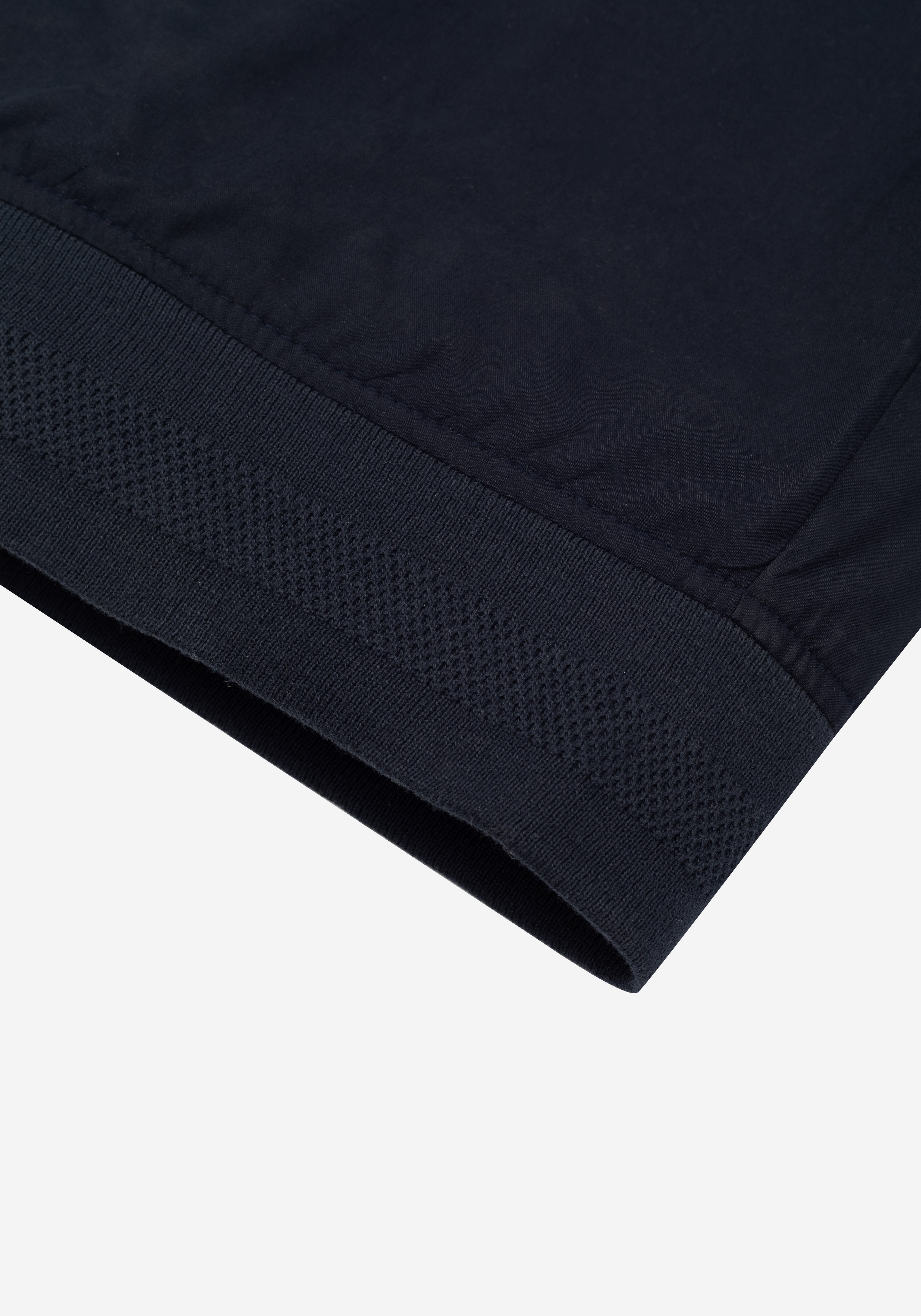 True Navy Suede Jacket