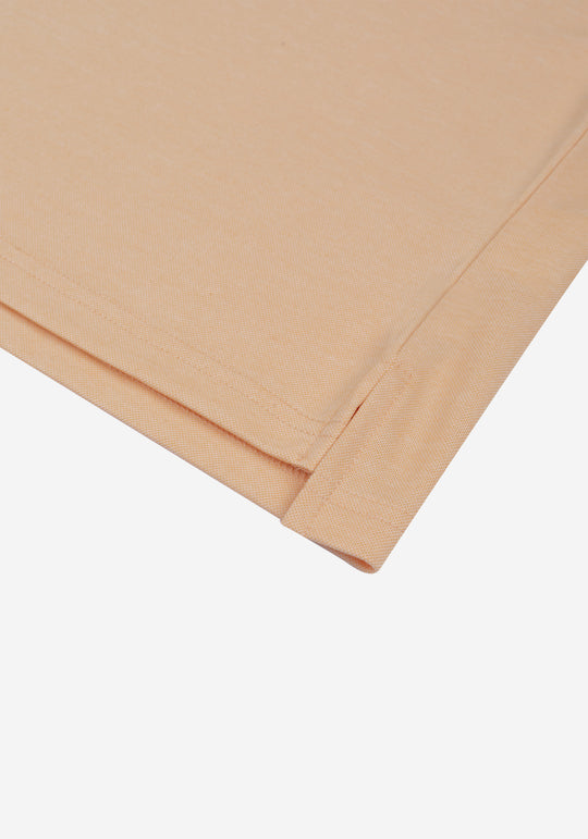 Peach Orange Cotton Polo Shirt