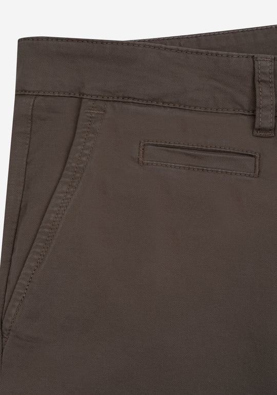 Mink Brown Gabardine
