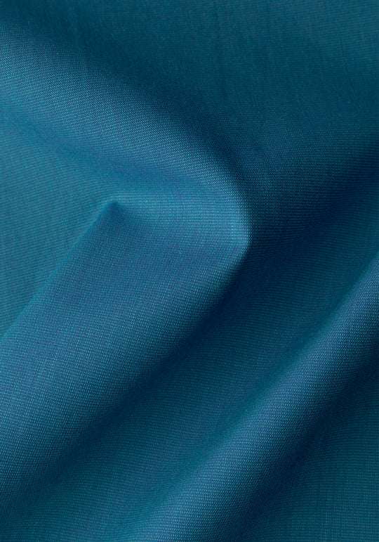 Deep Teal Poplin Shirt