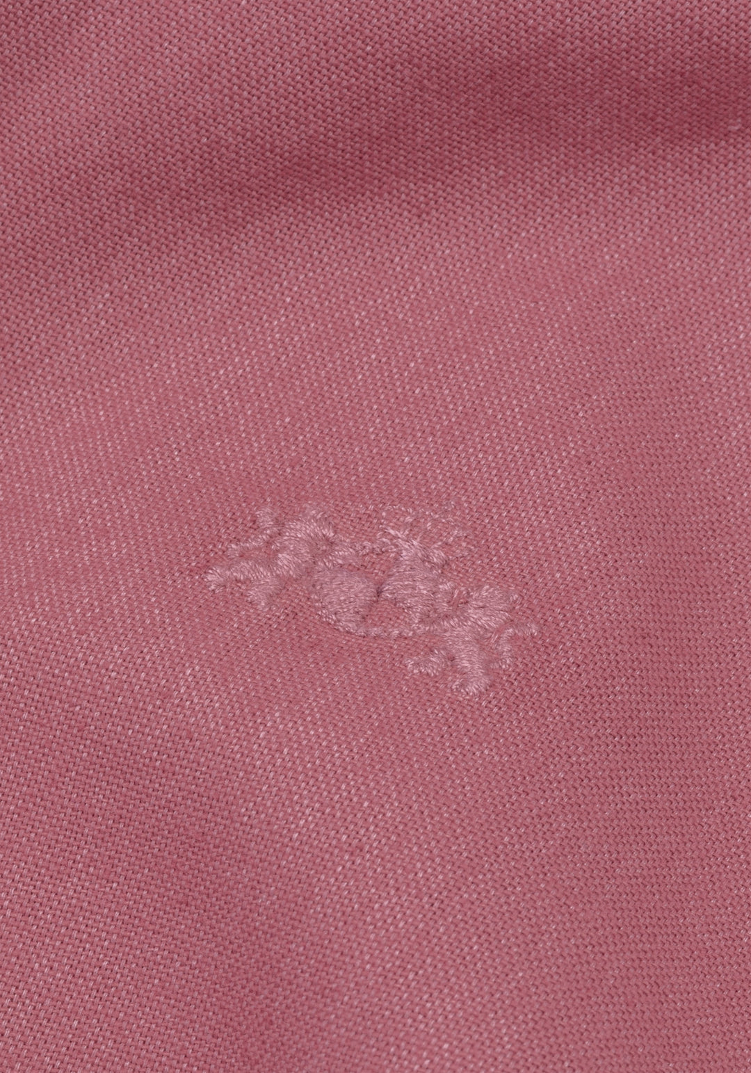 Rosewood Red Piece-Dyed Shirt