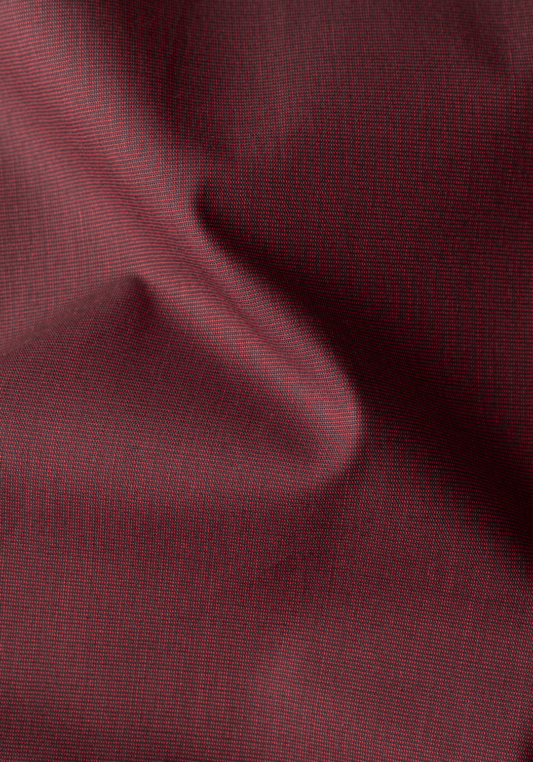 Dark Burgundy Poplin Shirt