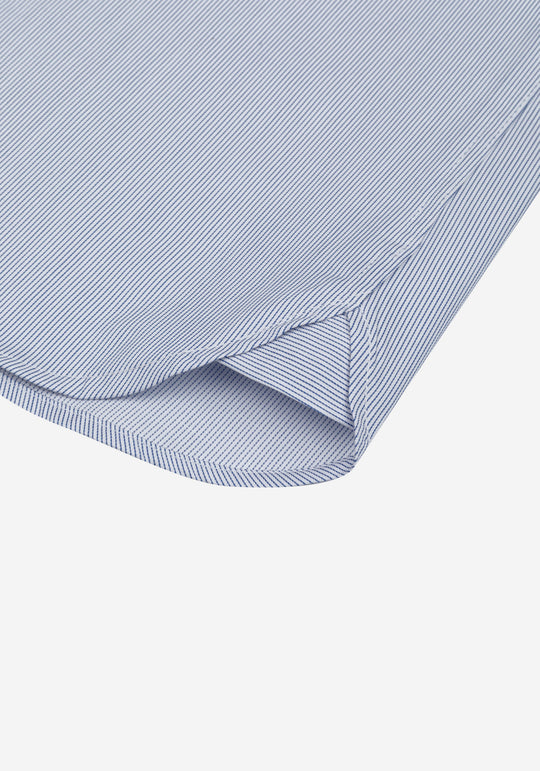 Dawn Blue Stripe Signature Twill Shirt