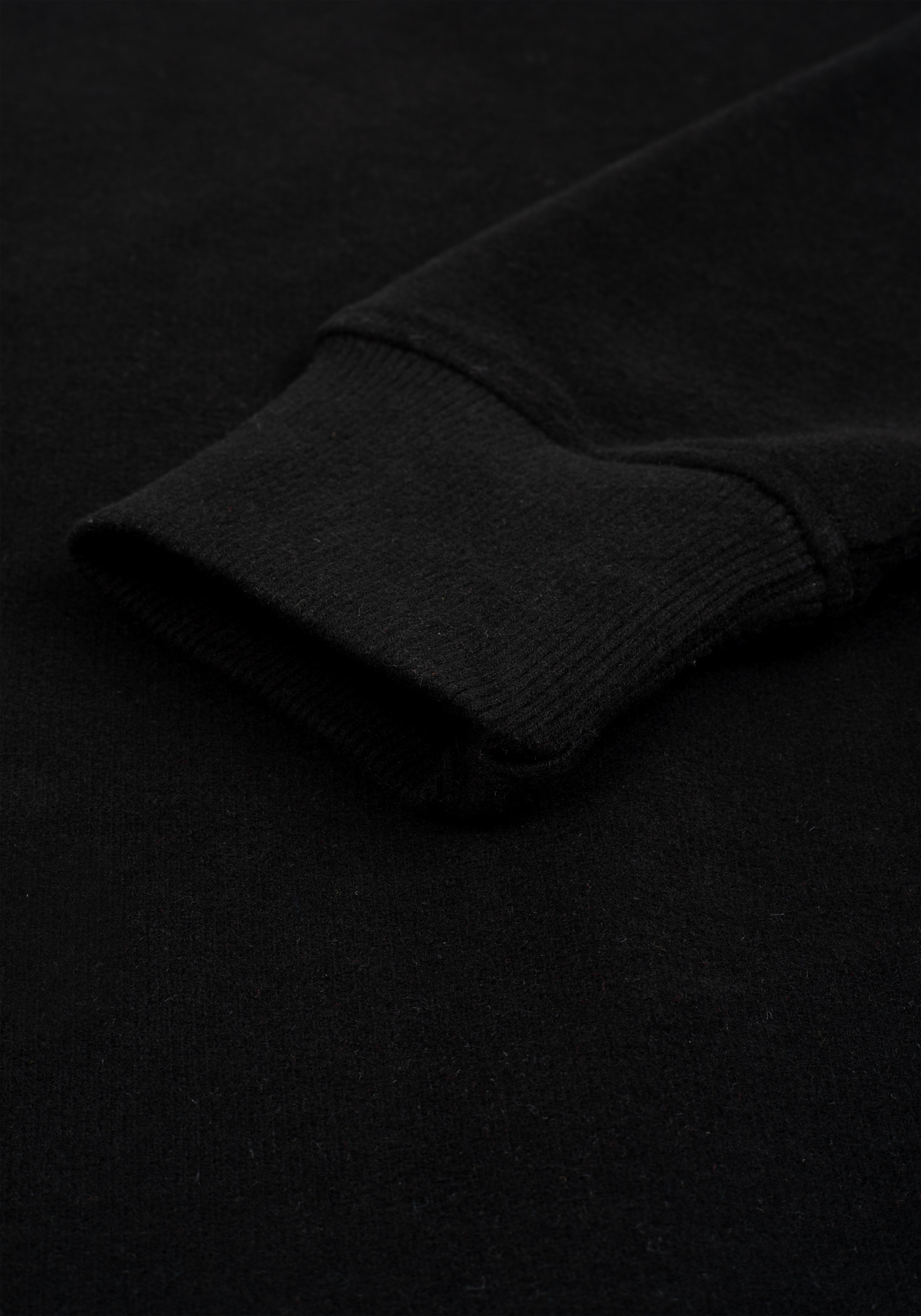 Slate Black Cotton Sweatshirt