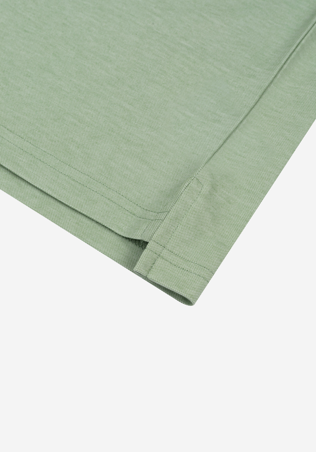 Verdant Green Cotton Polo Shirt