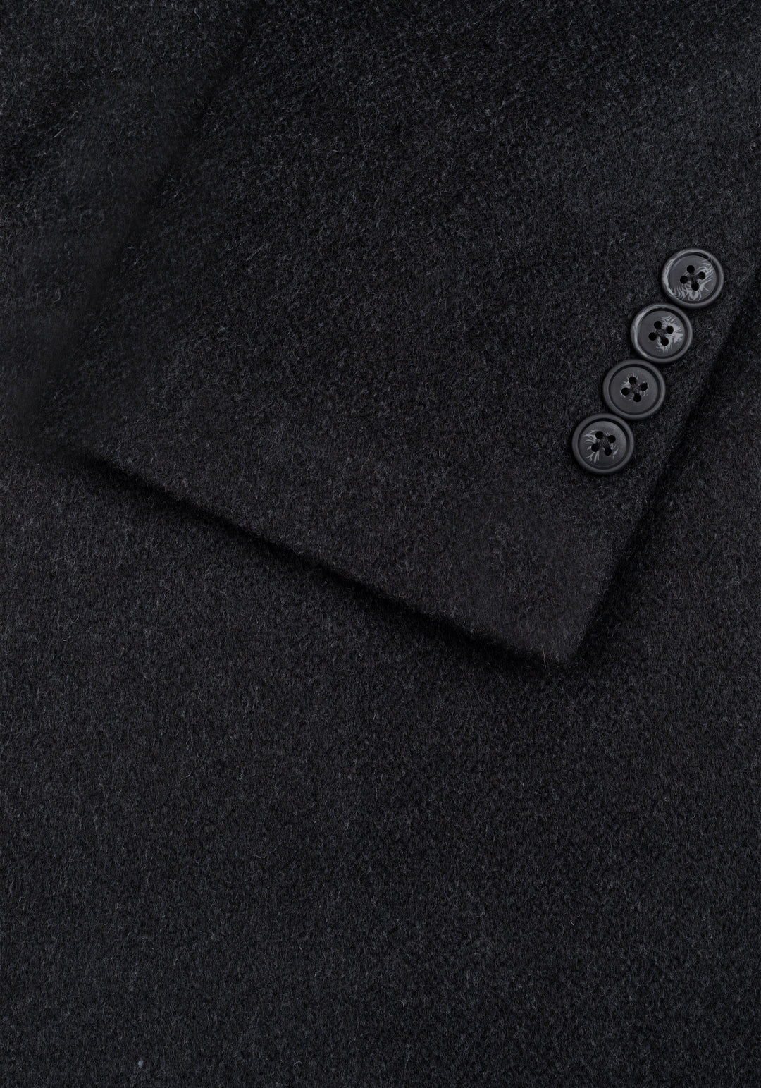 Ebony Black Poly Coat