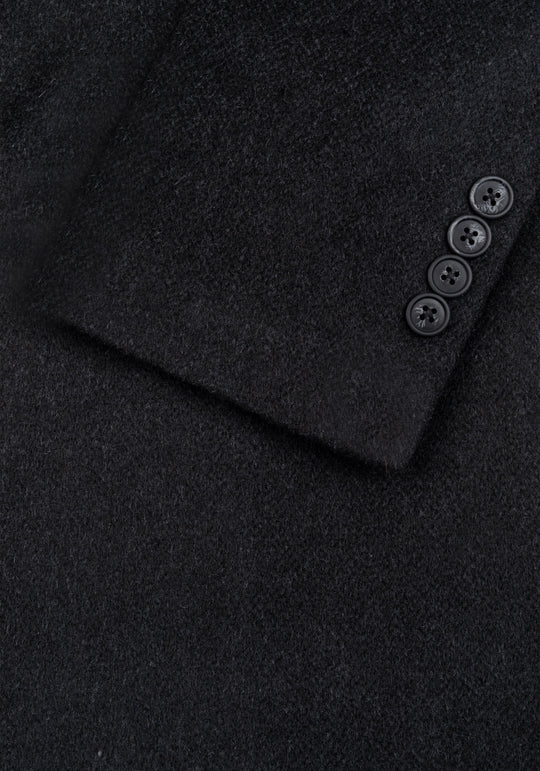 Ebony Black Poly Coat