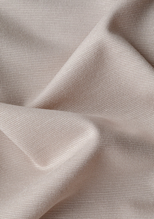 Clay Beige Soft Knit Polo Shirt