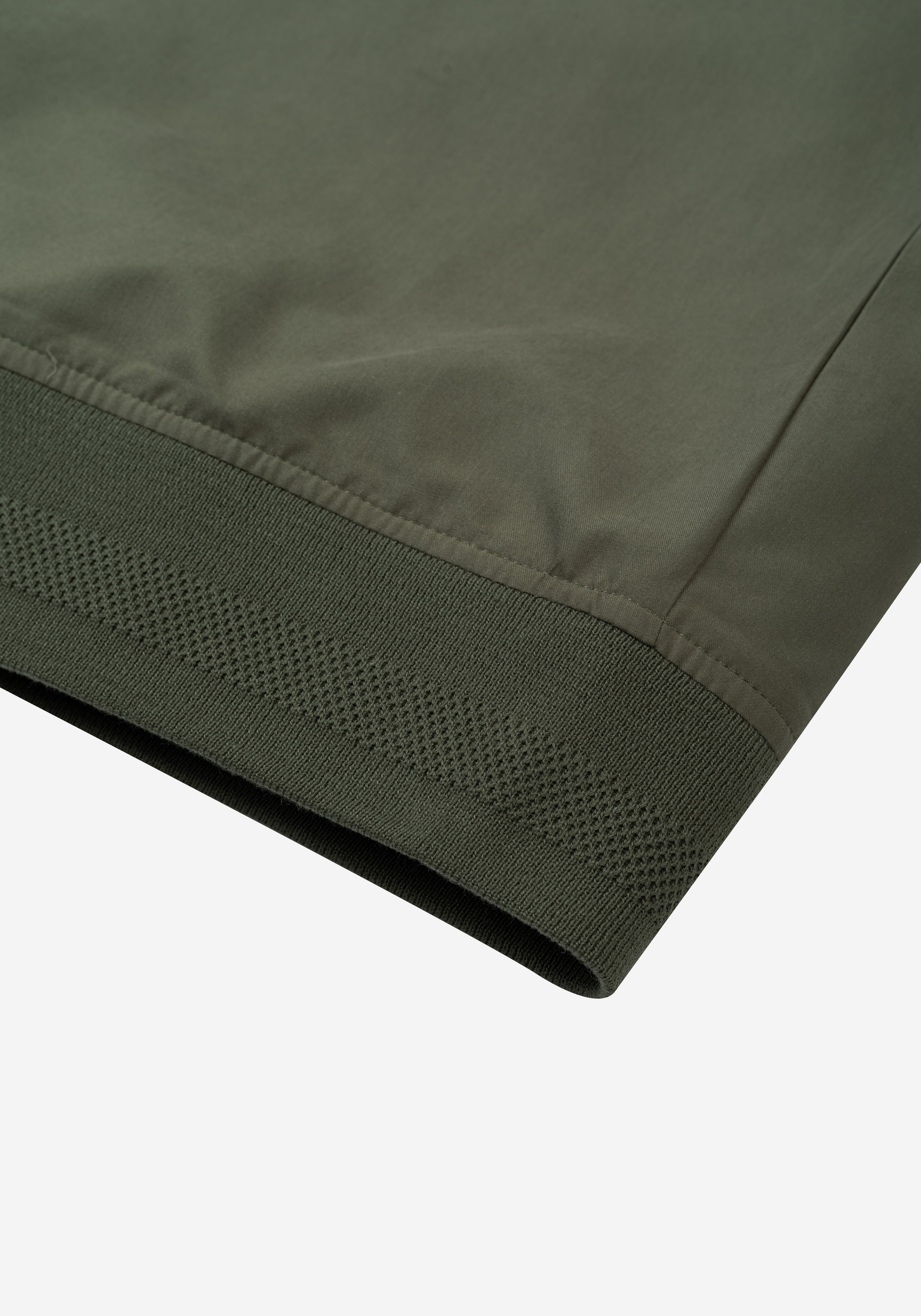 Moss Olive Suede Jacket