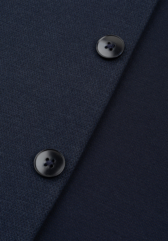 Contemporary Fit True Navy Blazer