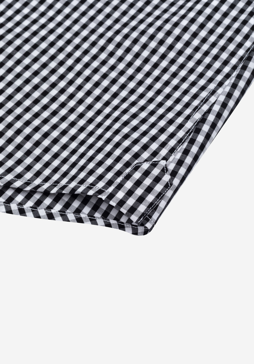 Soho Black Checked Poplin Shirt