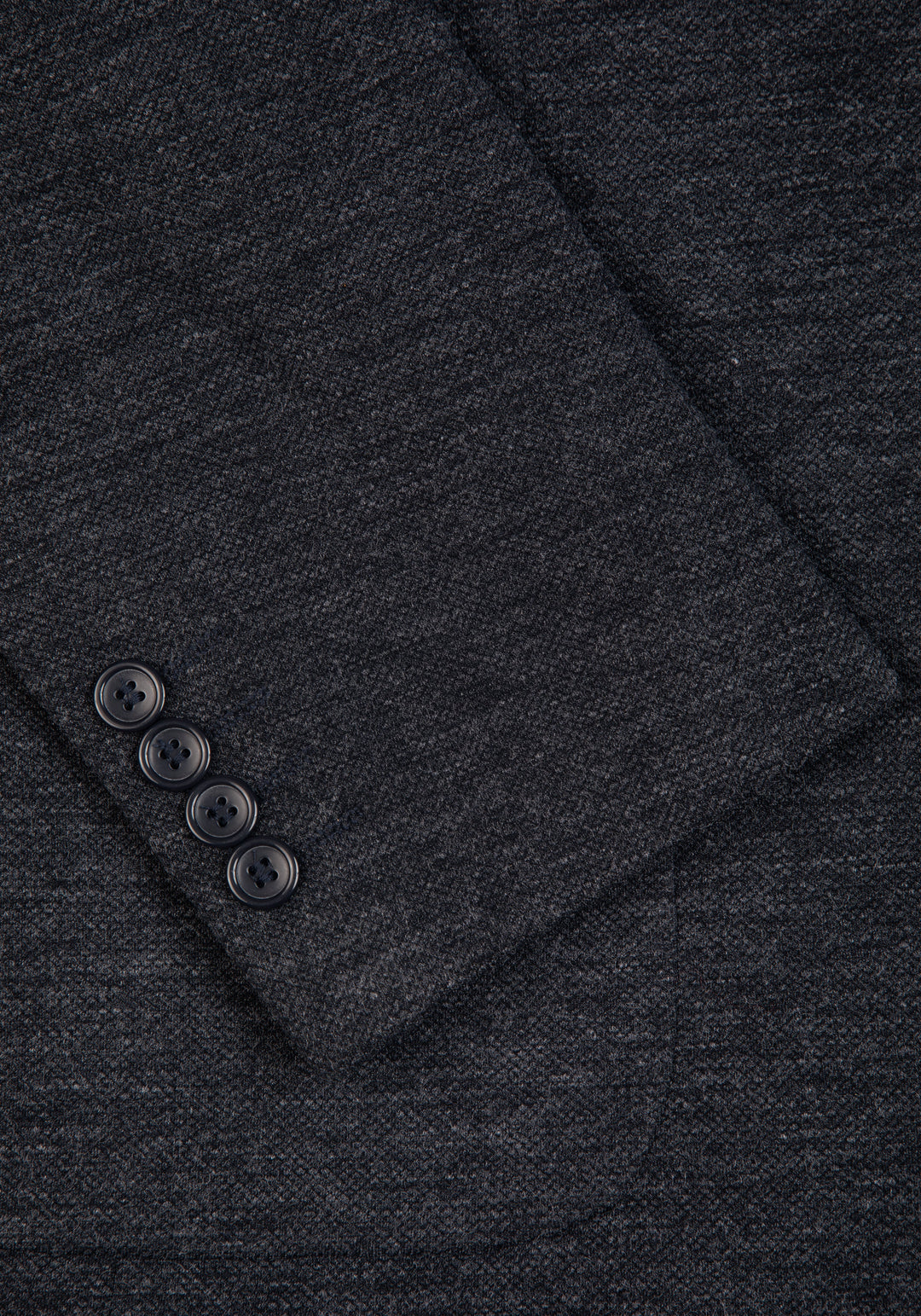 Contemporary Fit Bluish Grey Heavy Brushed Blazer