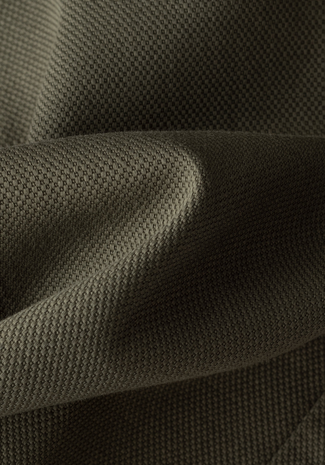 Classic Olive Piqué Gabardine