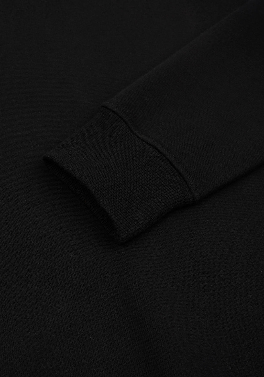 True Black Cotton Sweatshirt