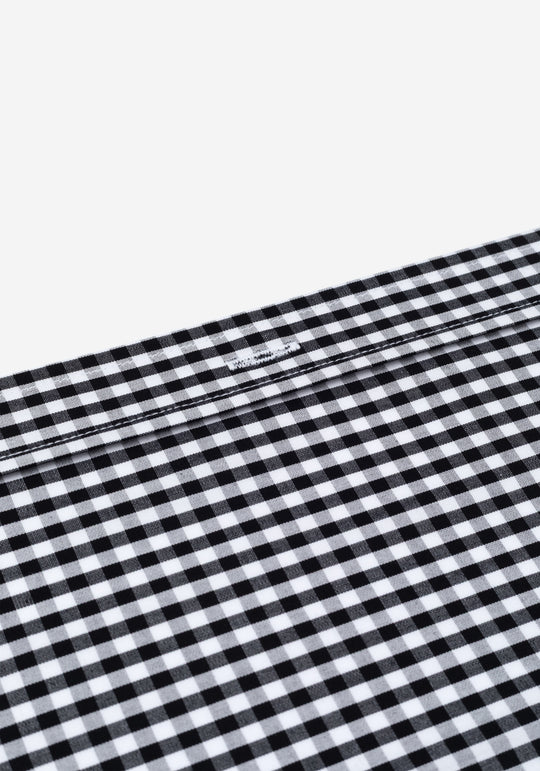 Soho Black Checked Poplin Shirt