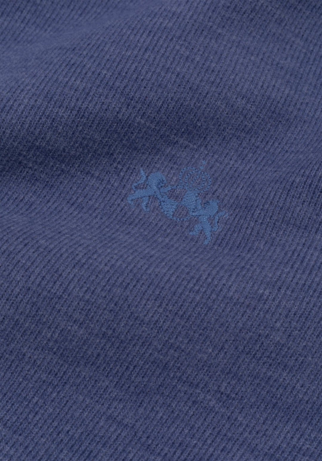 Slate Blue Cotton Sweatshirt