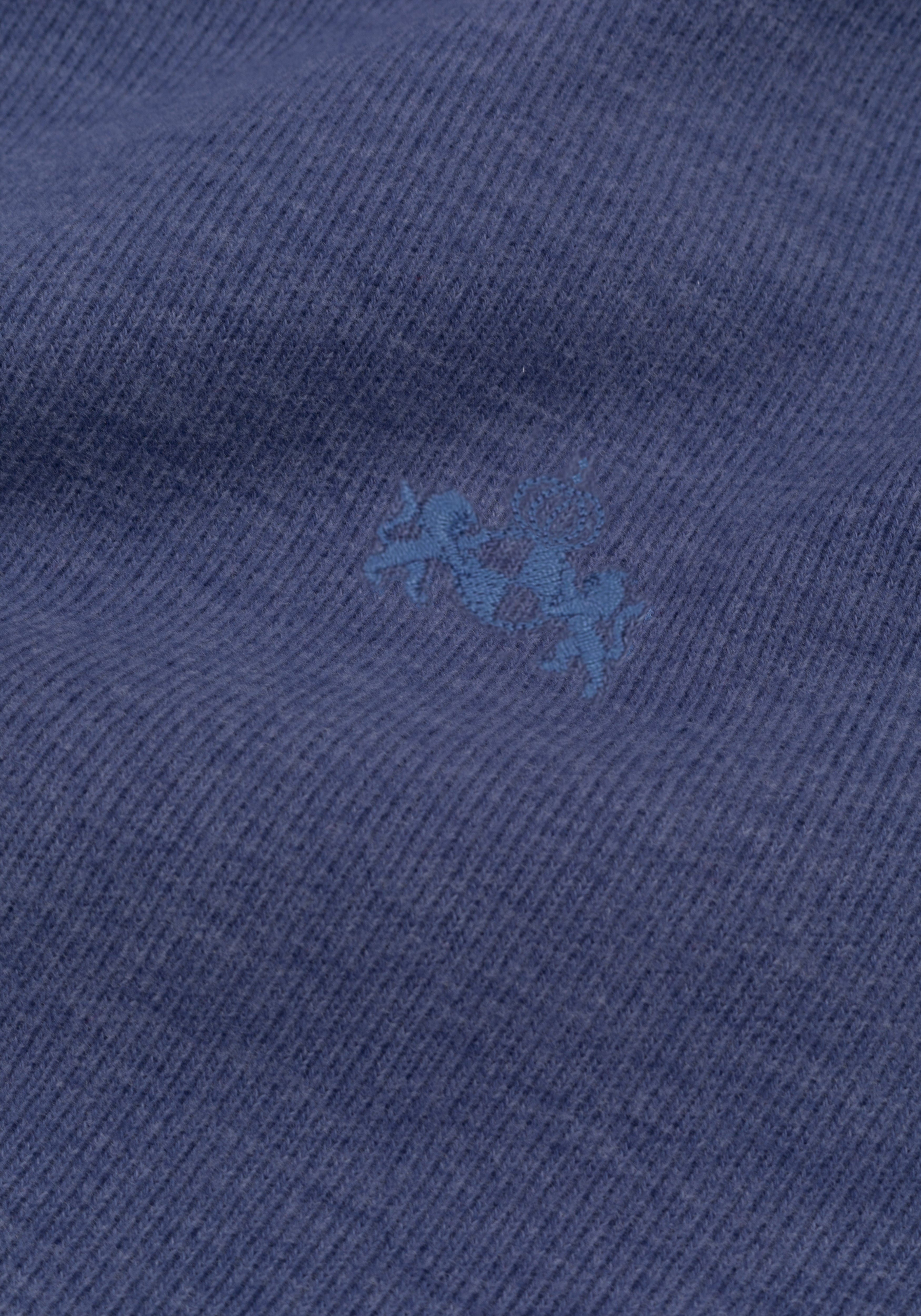Slate Blue Cotton Sweatshirt
