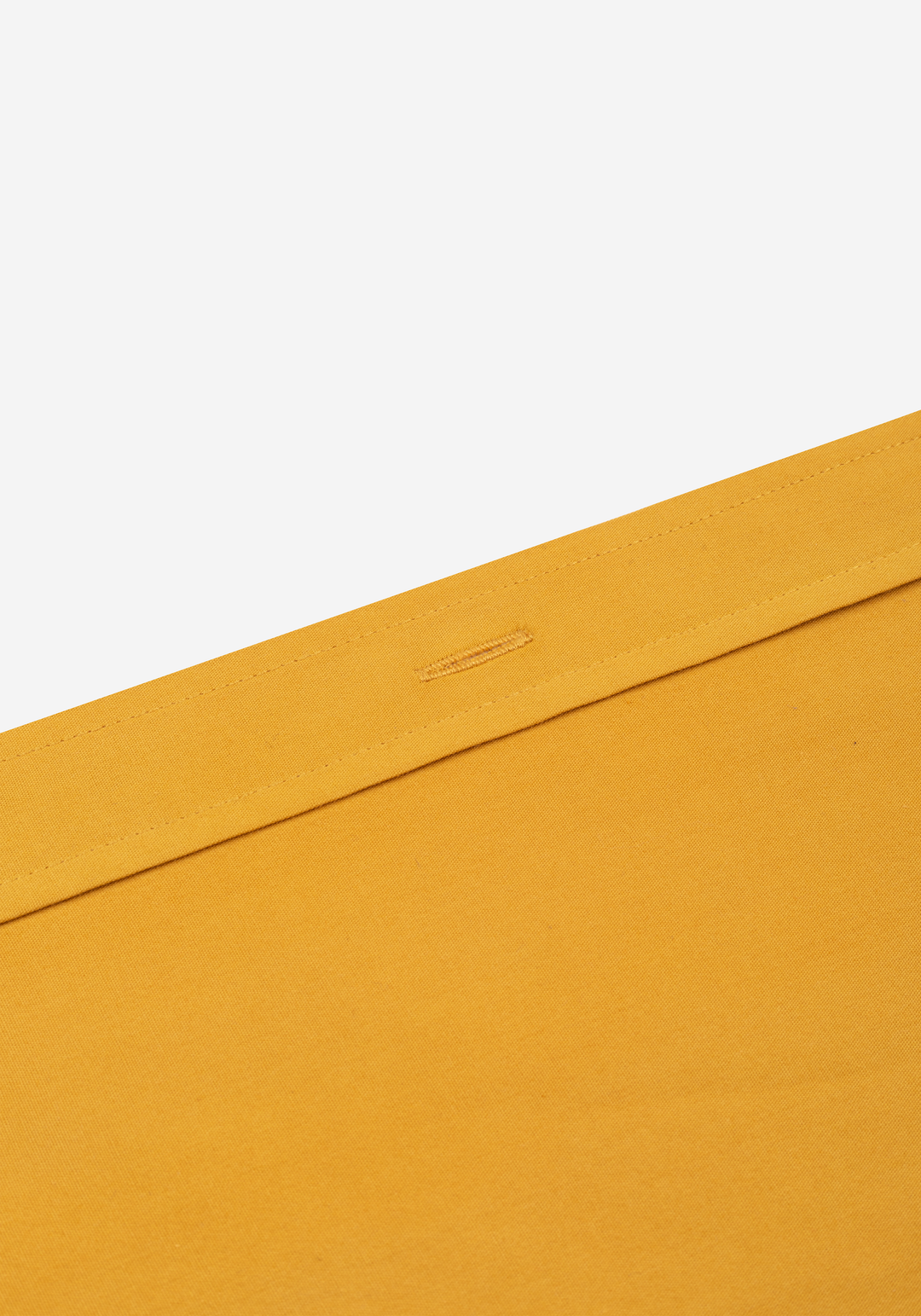 Ochre Yellow Piece-Dyed Shirt