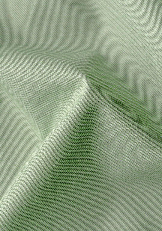 Verdant Green Cotton Polo Shirt