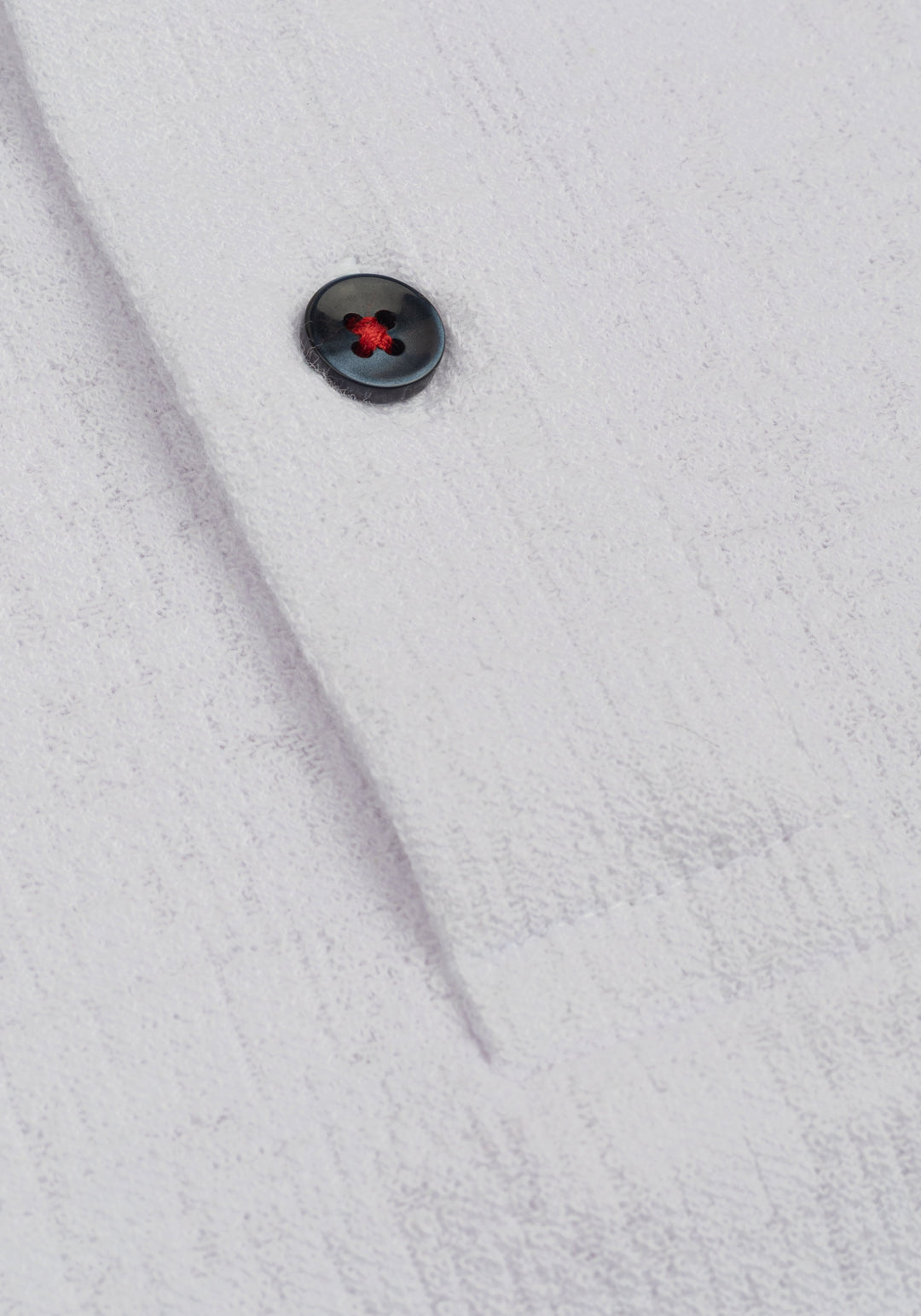 Feather White Jacquard Polo Shirt